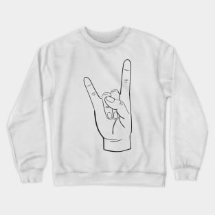fingers hand Crewneck Sweatshirt